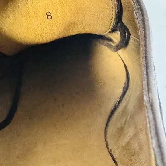 Elegant Dark Brown Cap Toe Oxfords - Picture 10 of 11